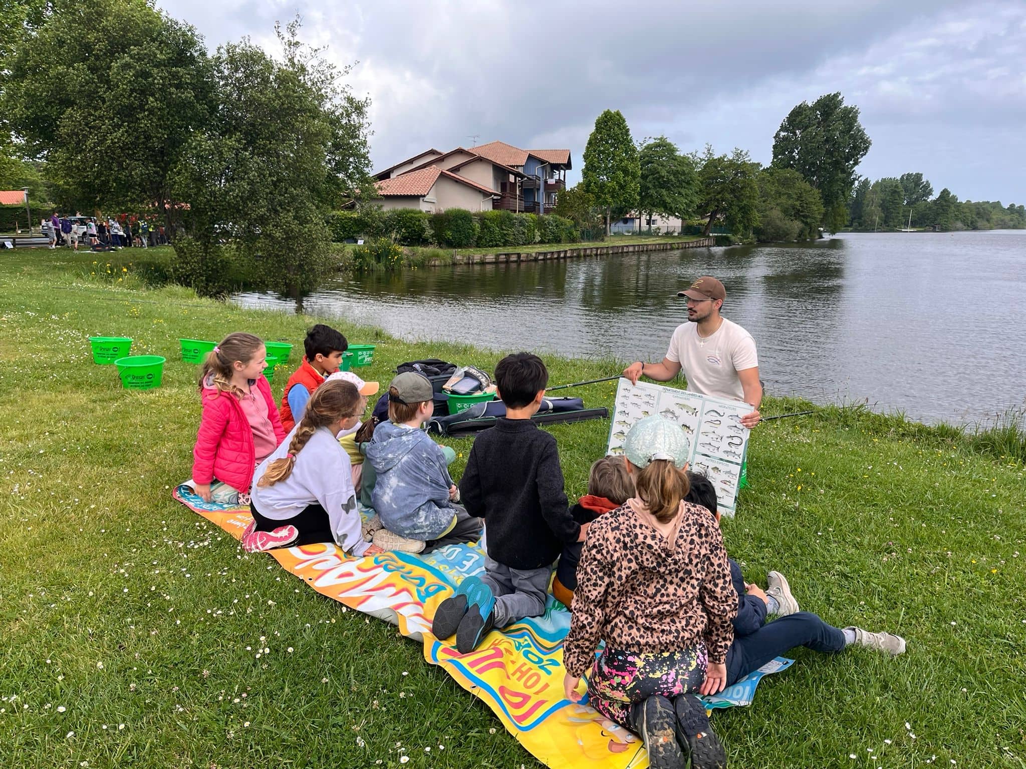 Animation scolaire 2022 avec découverte de l'environnement aquatique